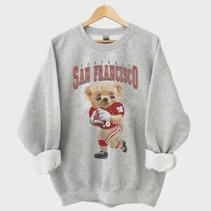 San Francisco 49ers Bears shirt sweatshirt kid adult size